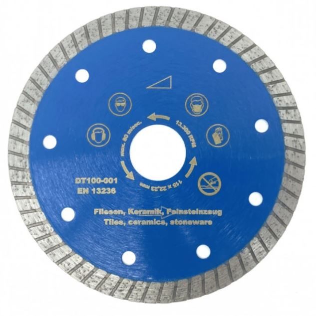 Corax Pro 3957 Turbo Tile Multi gyémánt vágókorong Ø115x22,23 mm termék fő termékképe