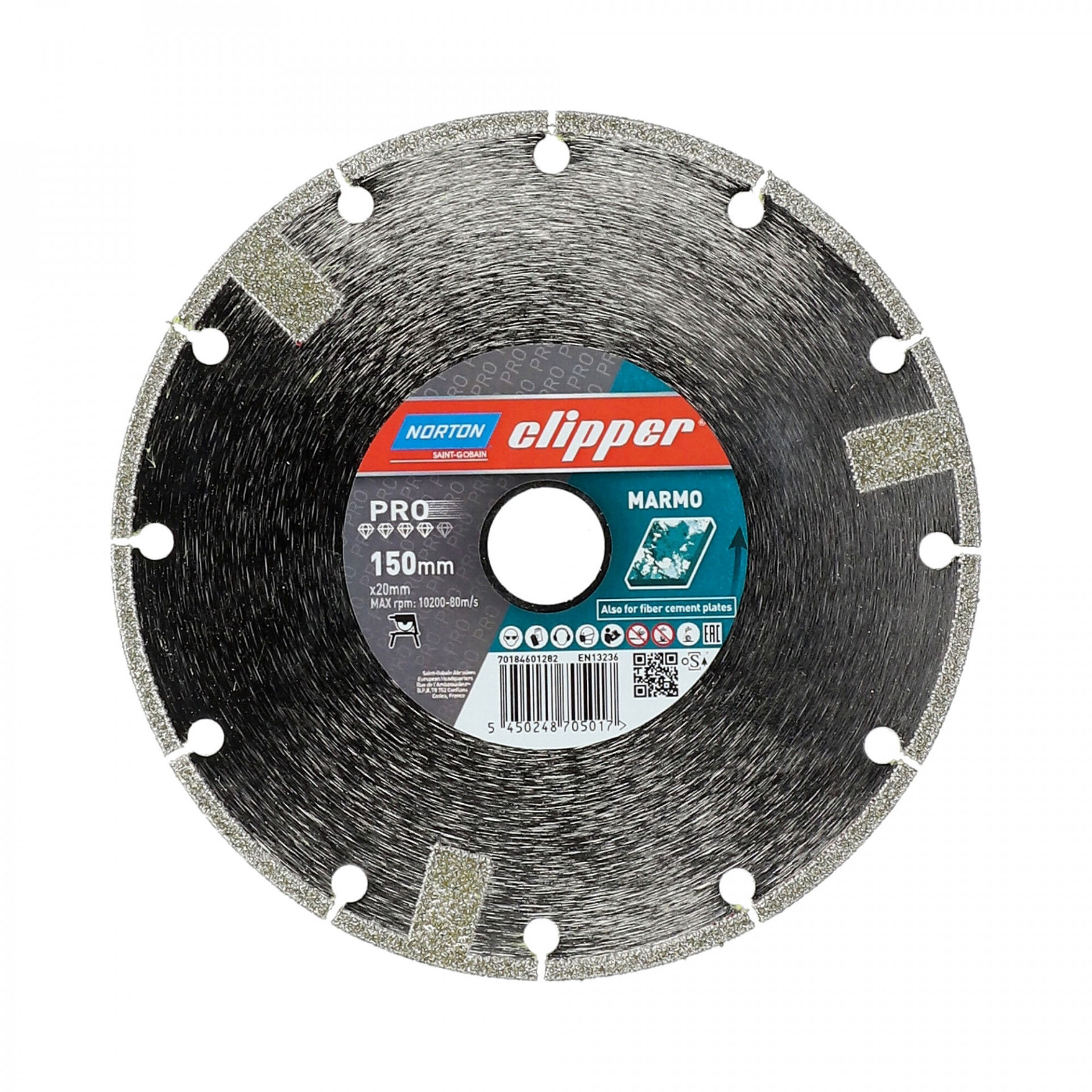 Norton Clipper Pro Marmo gyémánt vágókorong Ø150x20 mm termék fő termékképe