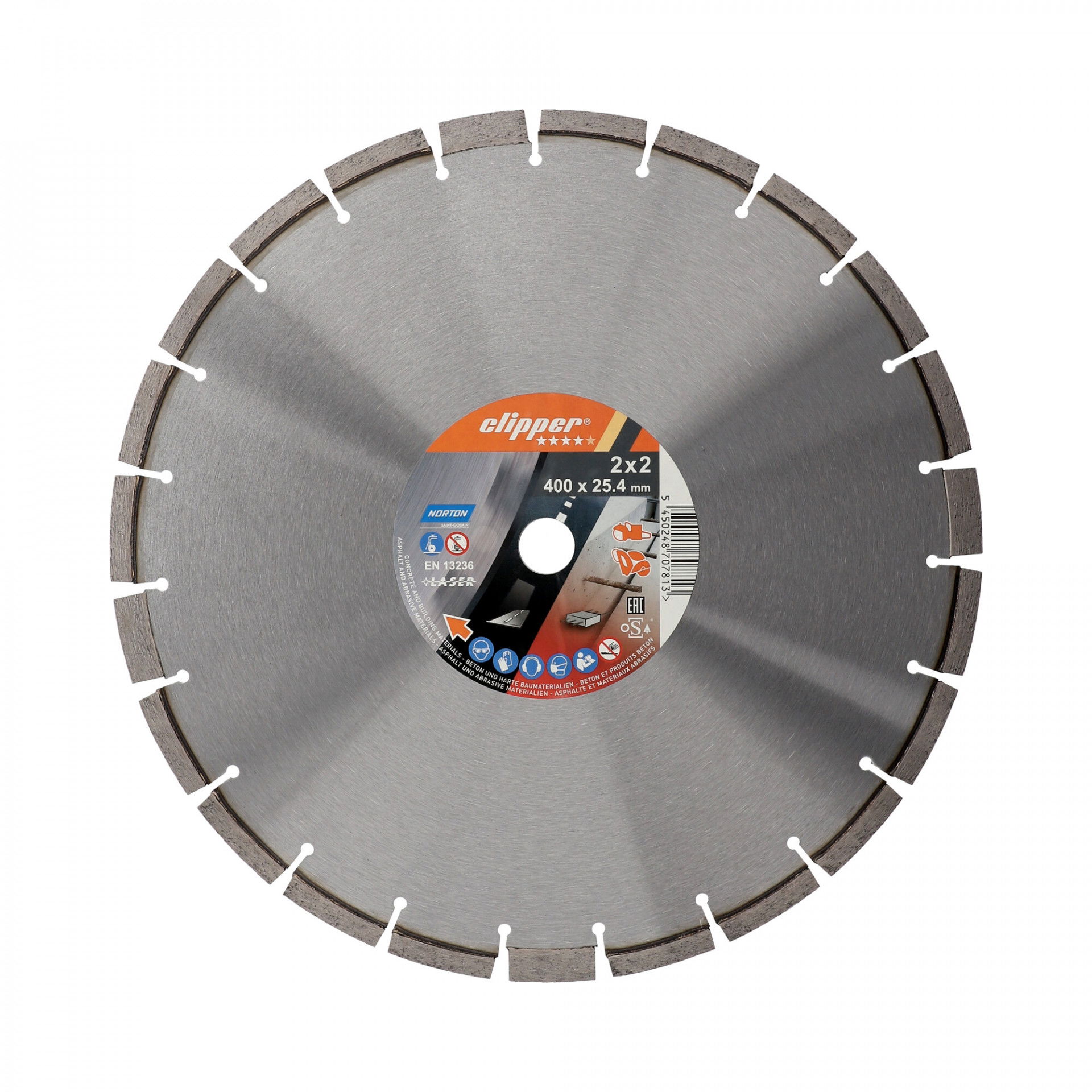 Norton Clipper Pro 2X2 Explorer gyémánt vágókorong Ø400x25,4 mm termék fő termékképe