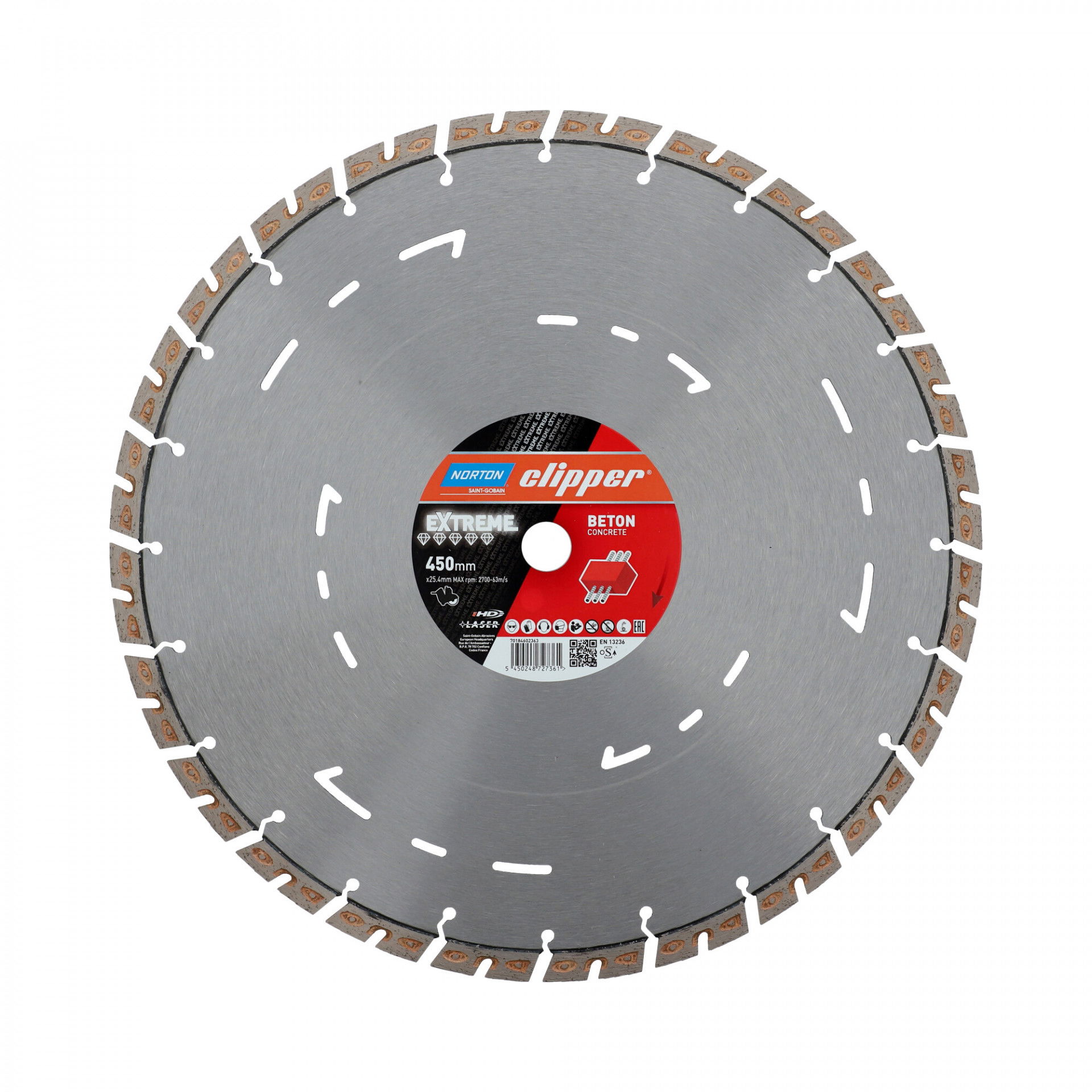 Norton Clipper Extreme Beton gyémánt vágókorong Ø500x25,4 mm termék fő termékképe