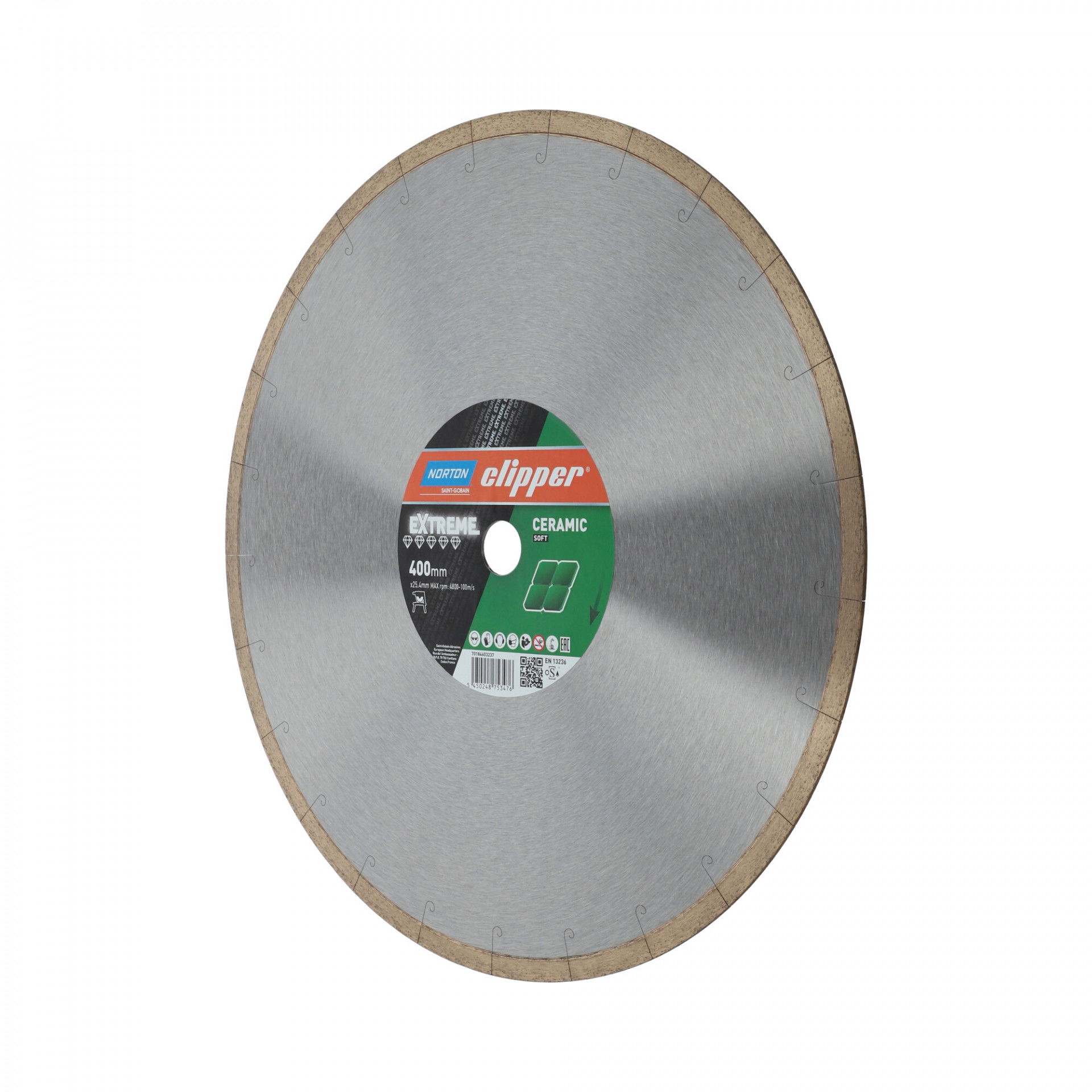 Norton Clipper Extreme Ceramic Soft gyémánt vágókorong Ø400x25,4 mm termék fő termékképe