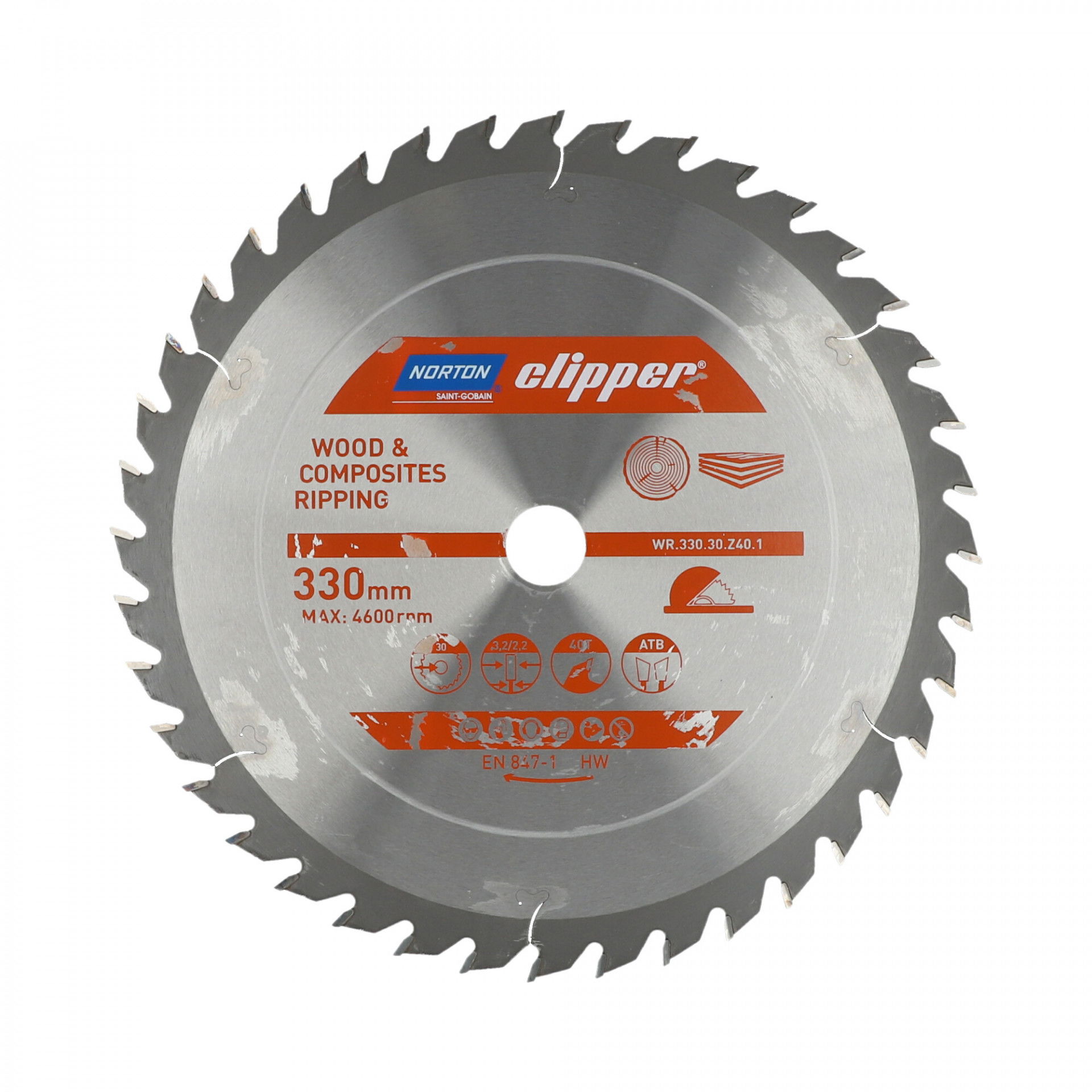 Norton Clipper Pro körfűrészlap Ø330x30mm termék fő termékképe