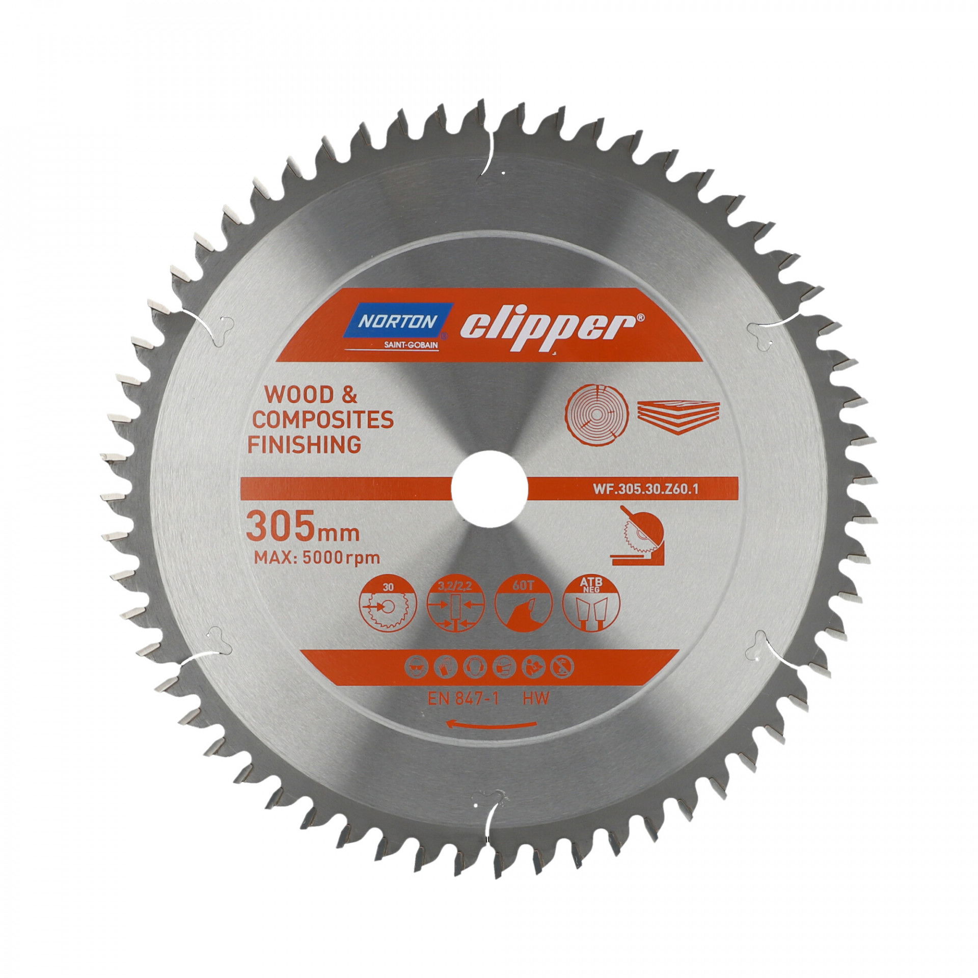 Norton Clipper Mitre körfűrészlap Ø305x30mm termék fő termékképe