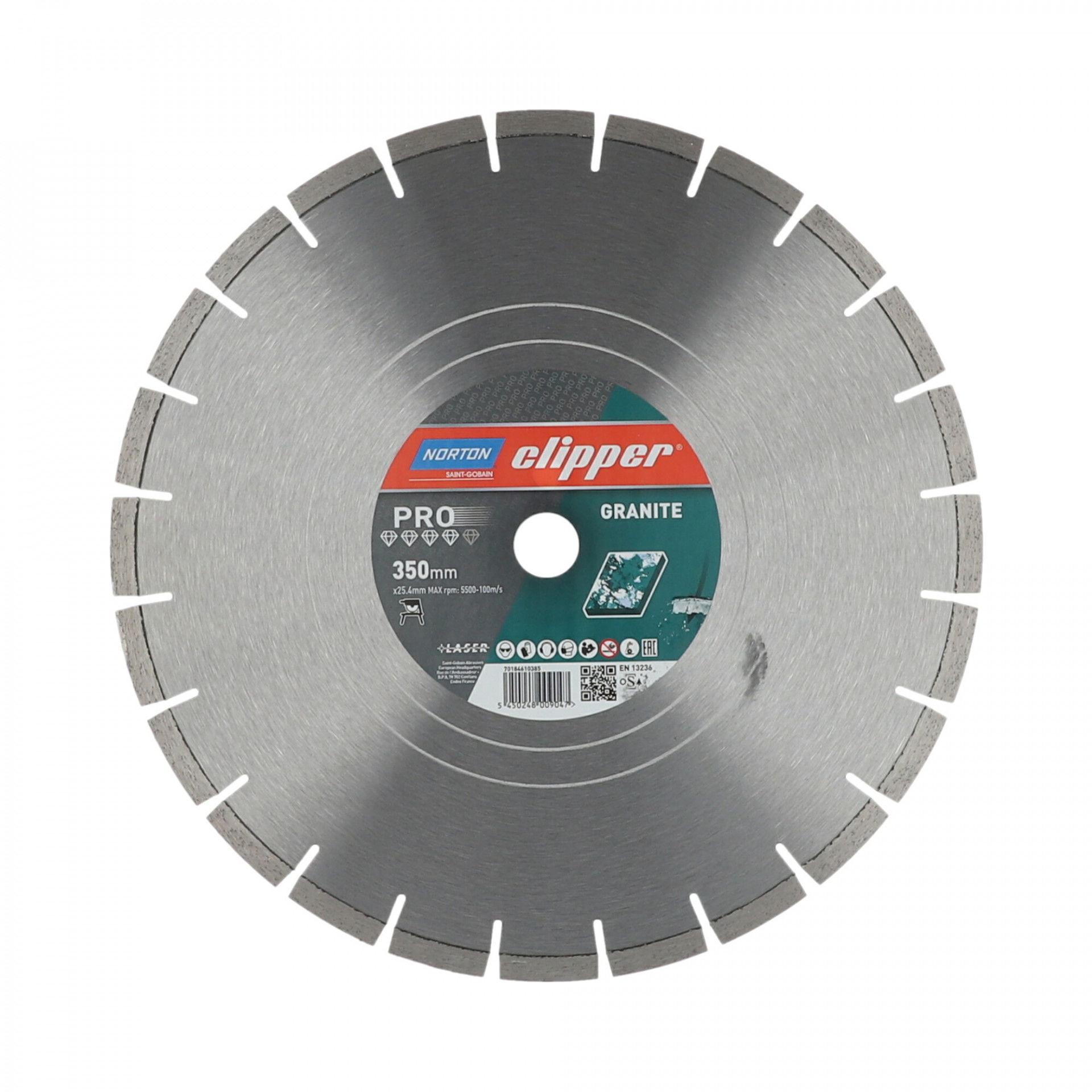 Norton Clipper Pro Granite gyémánt vágókorong Ø350x25,4 mm termék fő termékképe