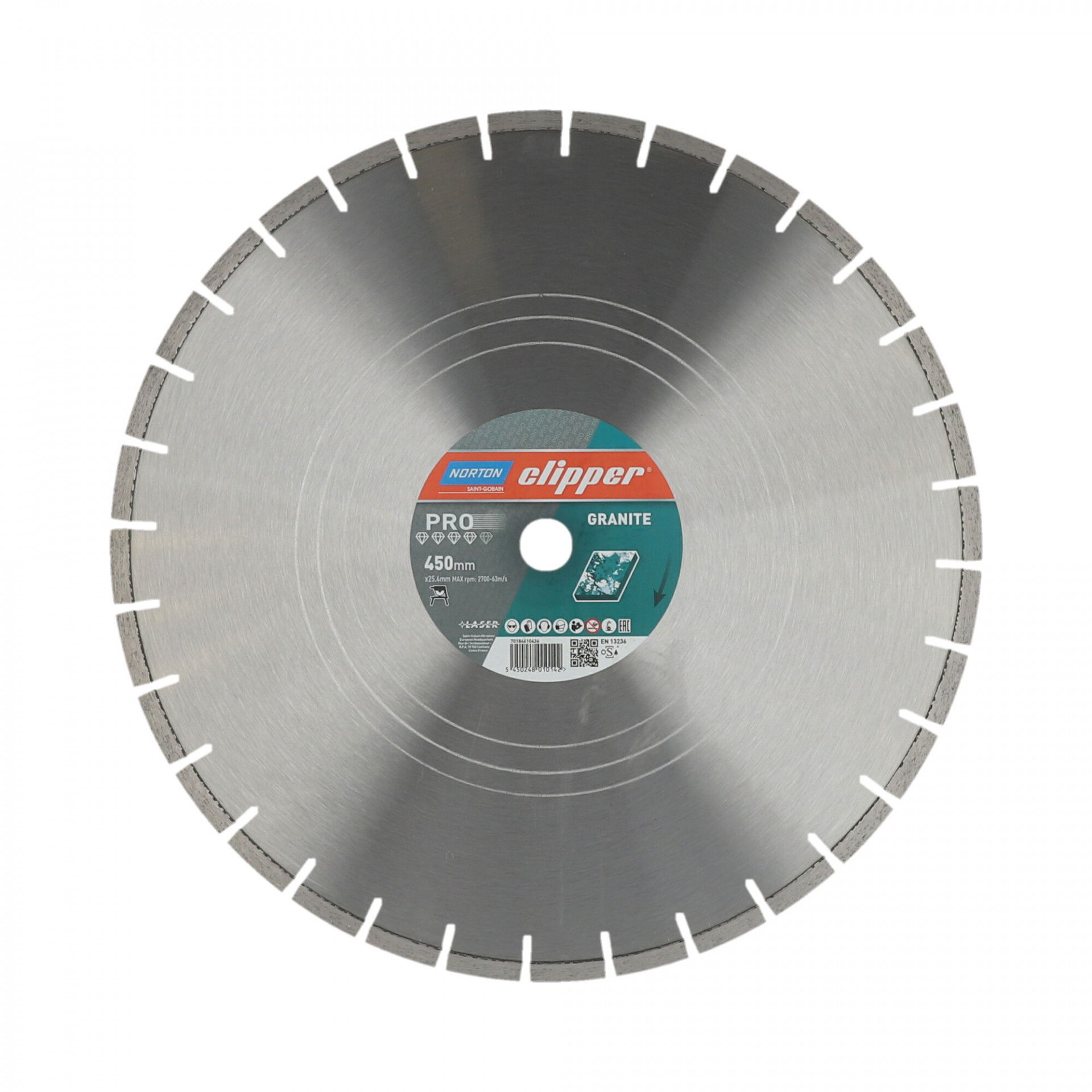 Norton Clipper Pro Granite gyémánt vágókorong Ø450x25,4 mm termék fő termékképe