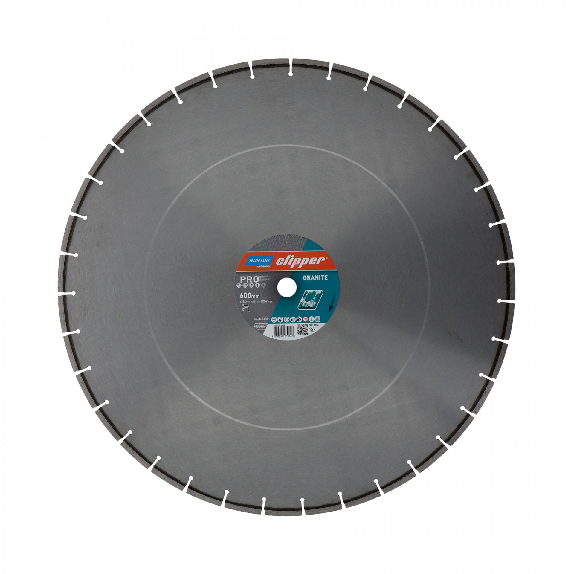 Norton Clipper Pro Granite gyémánt vágókorong Ø600x25,4 mm termék fő termékképe