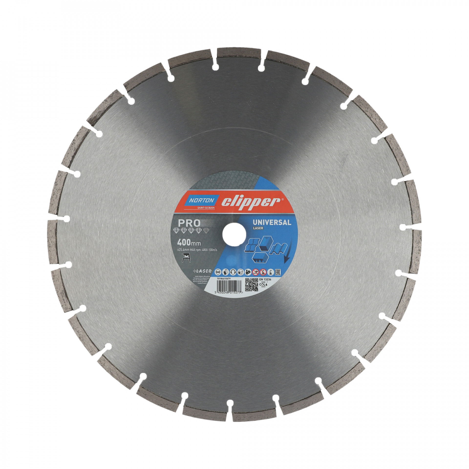 Norton Clipper Pro Universal Laser gyémánt vágókorong Ø400x25,4 mm termék fő termékképe