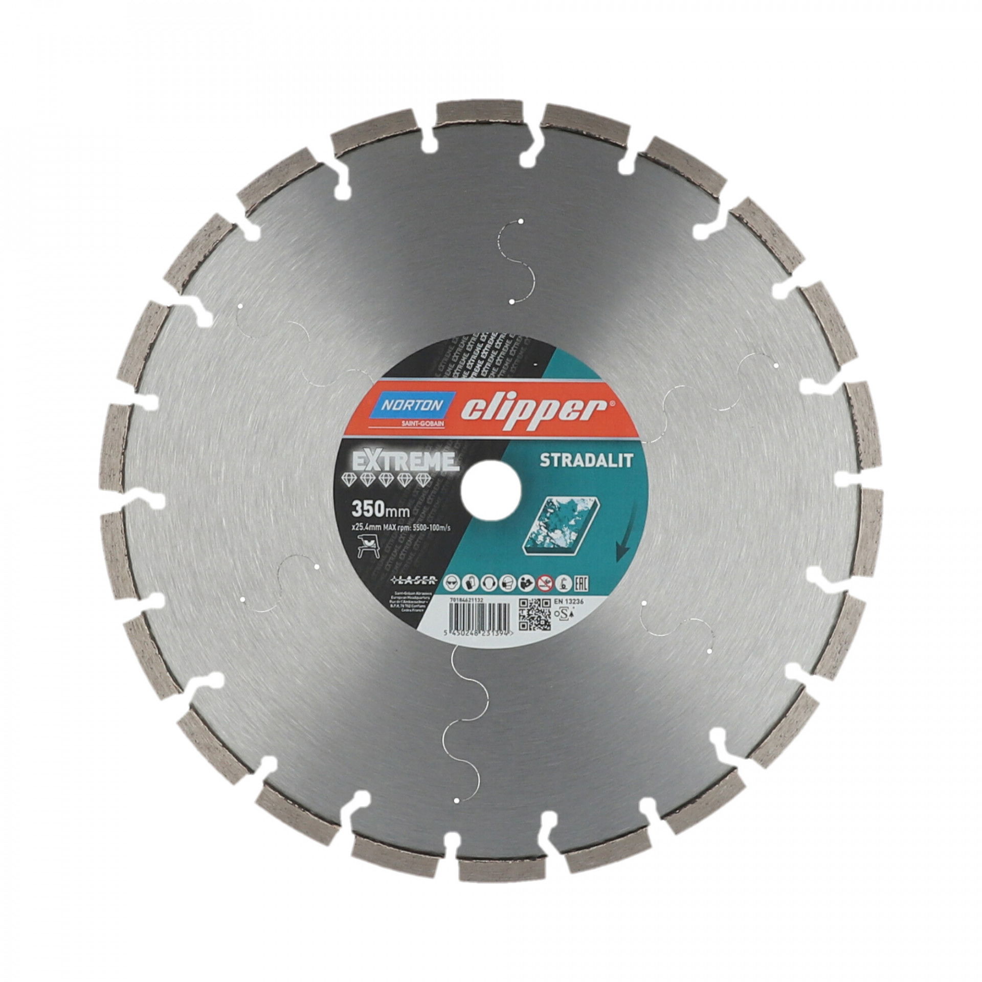 Norton Clipper Extreme Stradalit gyémánt vágókorong Ø350x25,4 mm termék fő termékképe