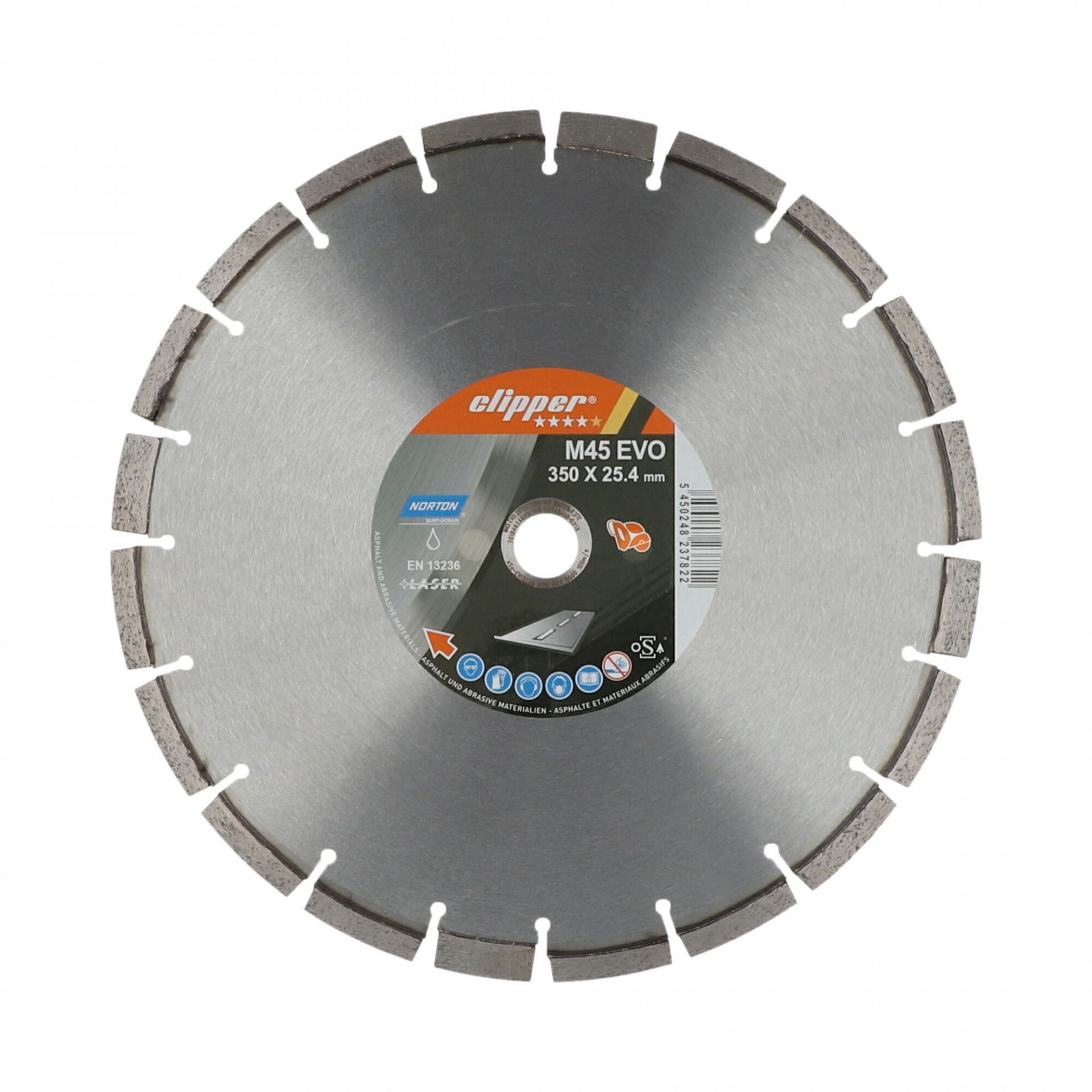 Norton Pro Green Concrete (M45 EVO) gyémánt vágókorong Ø350x25,4 mm termék fő termékképe