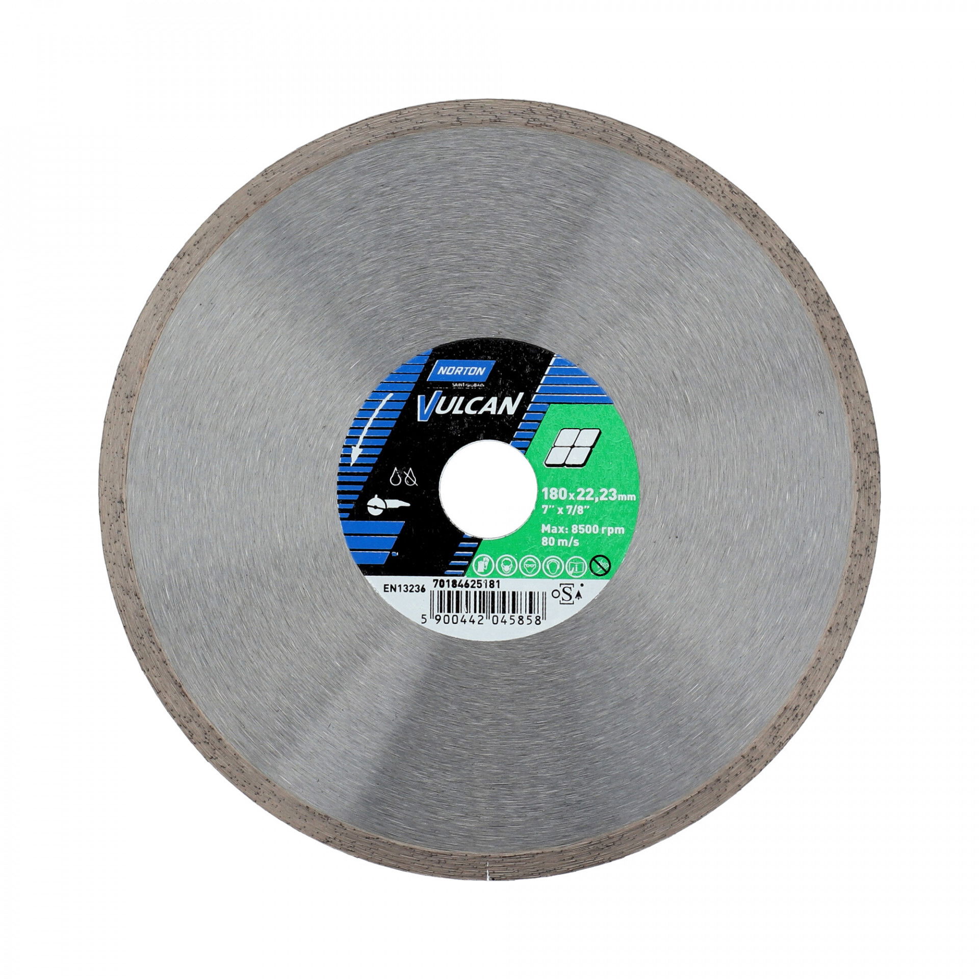 Norton Vulcan Ceramic gyémánt vágókorong Ø180x22,23 mm termék fő termékképe