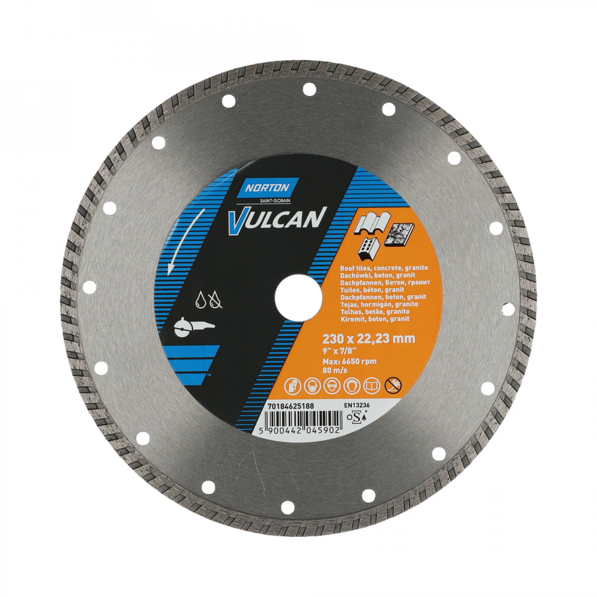 Norton Vulcan Jet gyémánt vágókorong Ø300x25,4 mm termék fő termékképe