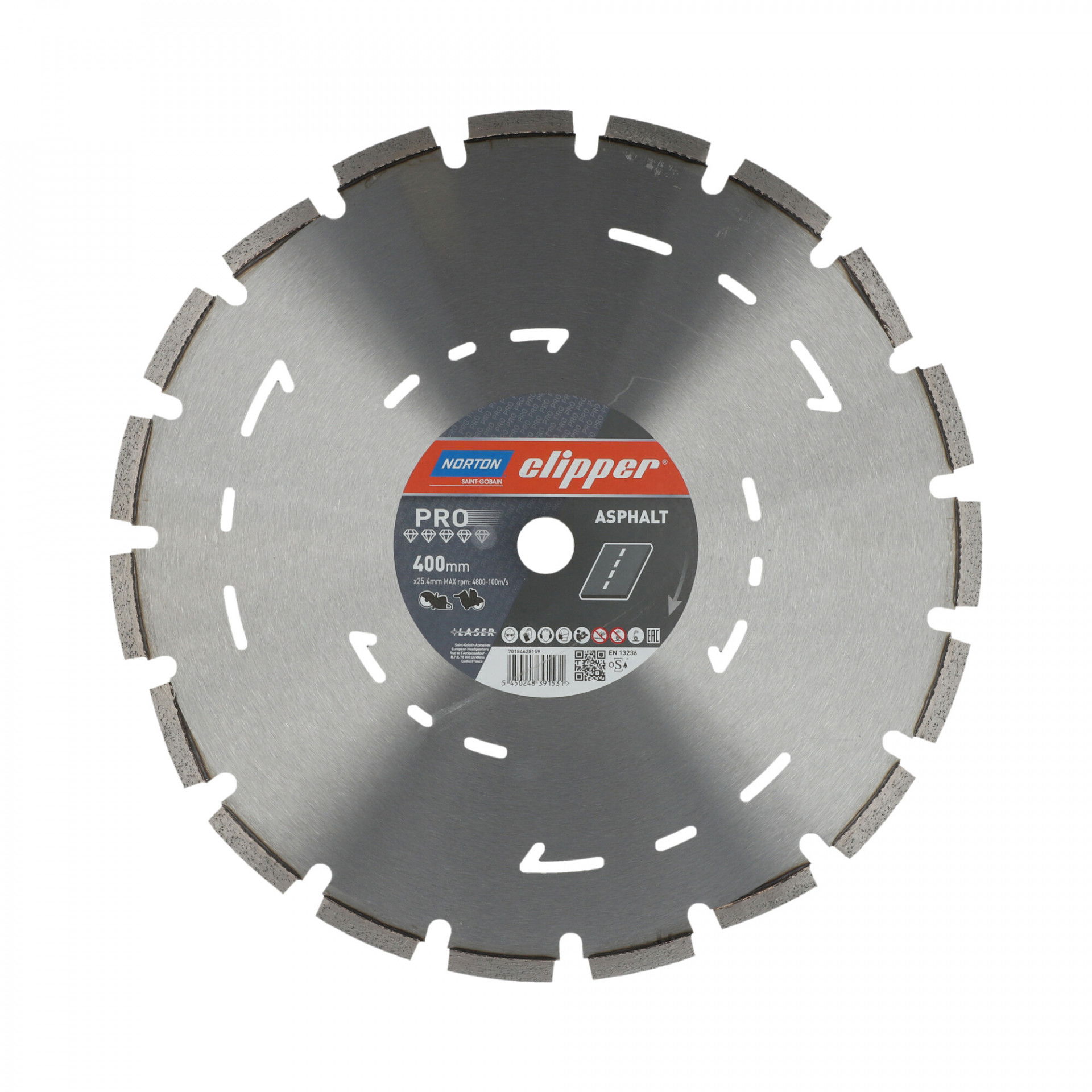 Norton Clipper Pro Asphalt gyémánt vágókorong Ø400x25,4 mm termék fő termékképe