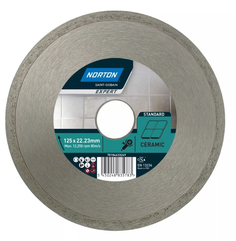 Norton Expert Ceramic gyémánt vágókorong Ø125x22,23 mm termék fő termékképe