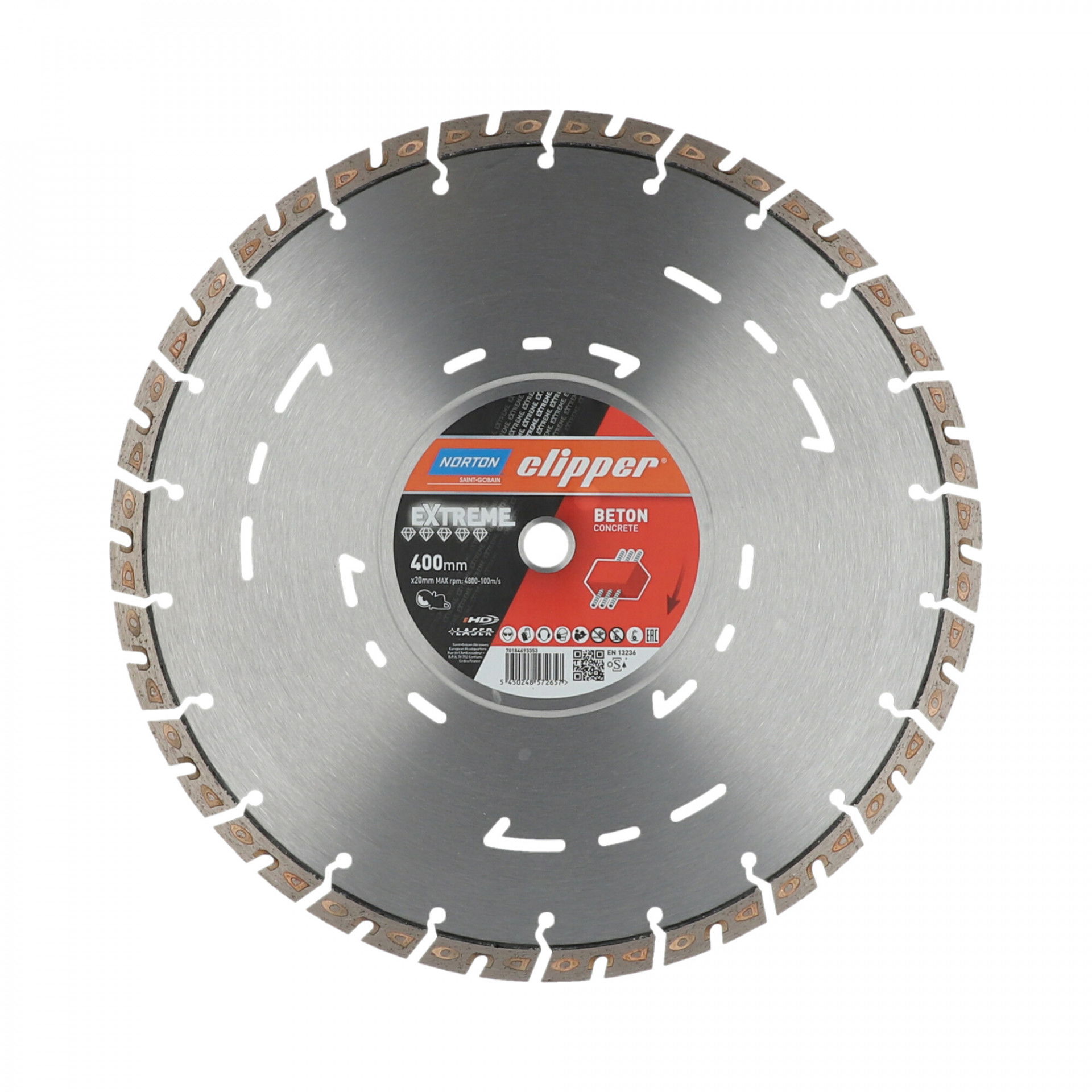 Norton Clipper Extreme Beton gyémánt vágókorong Ø400x20 mm termék fő termékképe