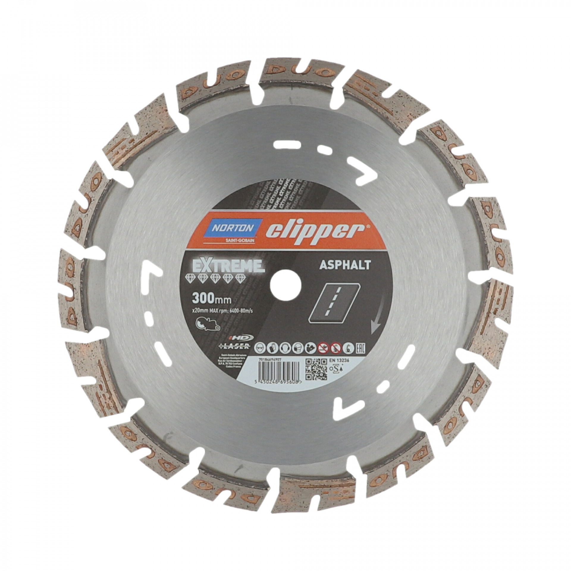 Norton Clipper Extreme Asphalt gyémánt vágókorong Ø300x20 mm termék fő termékképe