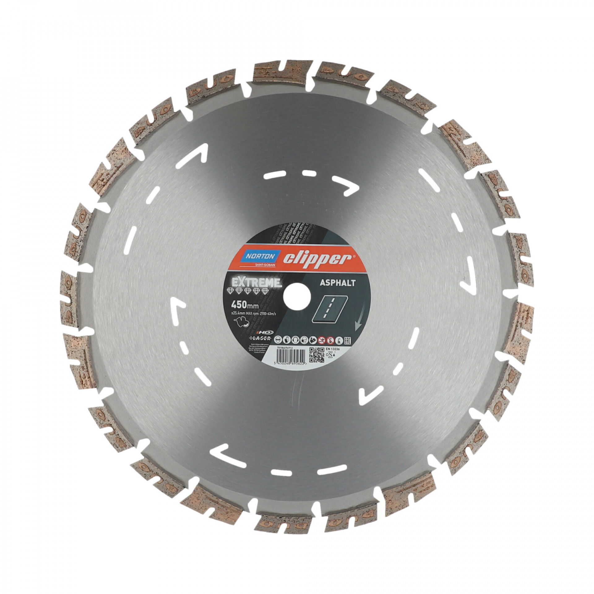 Norton Clipper Extreme Asphalt gyémánt vágókorong Ø450x25,4 mm termék fő termékképe