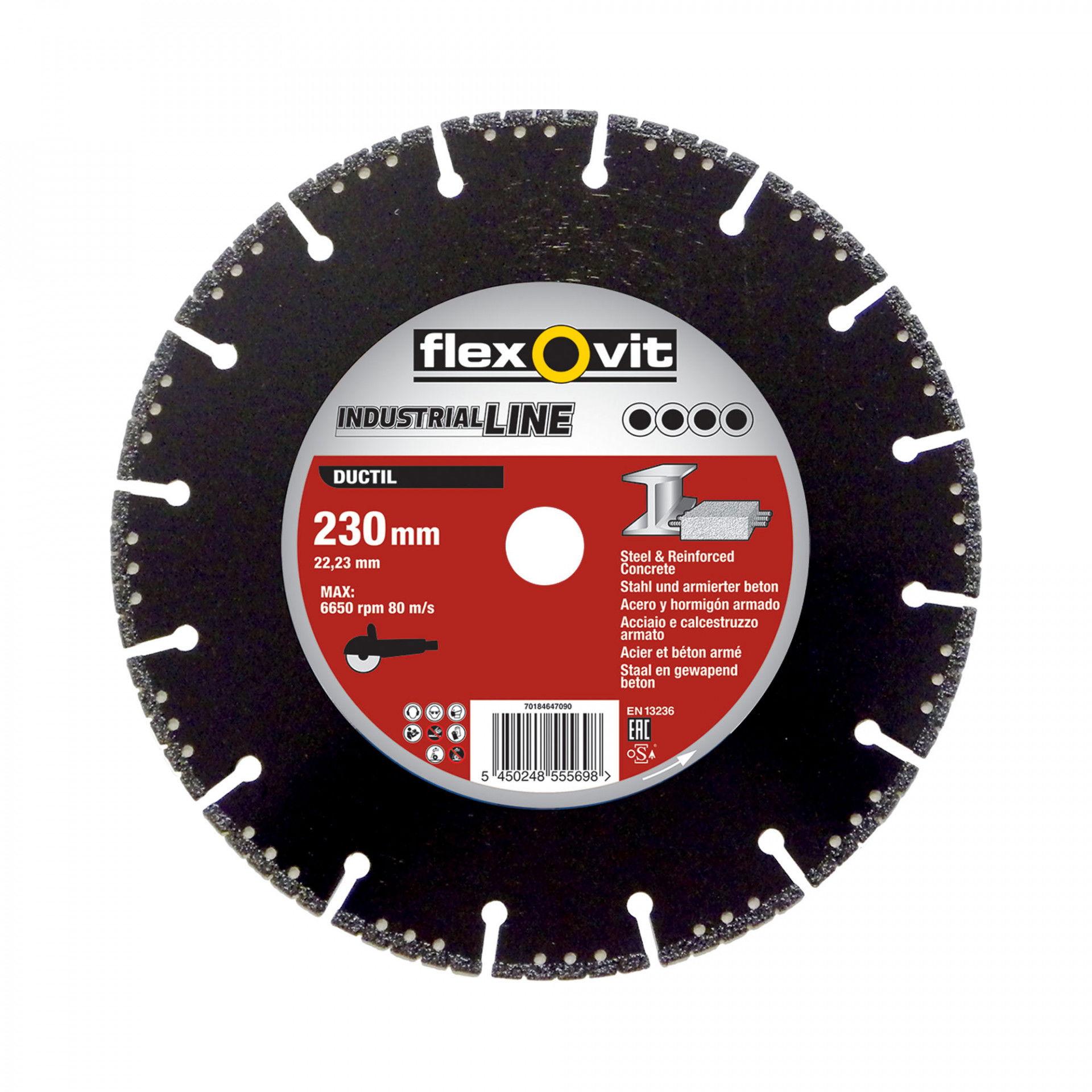 Norton Flexovit Pro Universal Ductile gyémánt vágókorong Ø350x25,4 mm termék fő termékképe