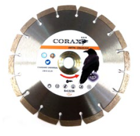 Corax Standard Uni gyémánt vágókorong Ø125x22,23 mm termék fő termékképe
