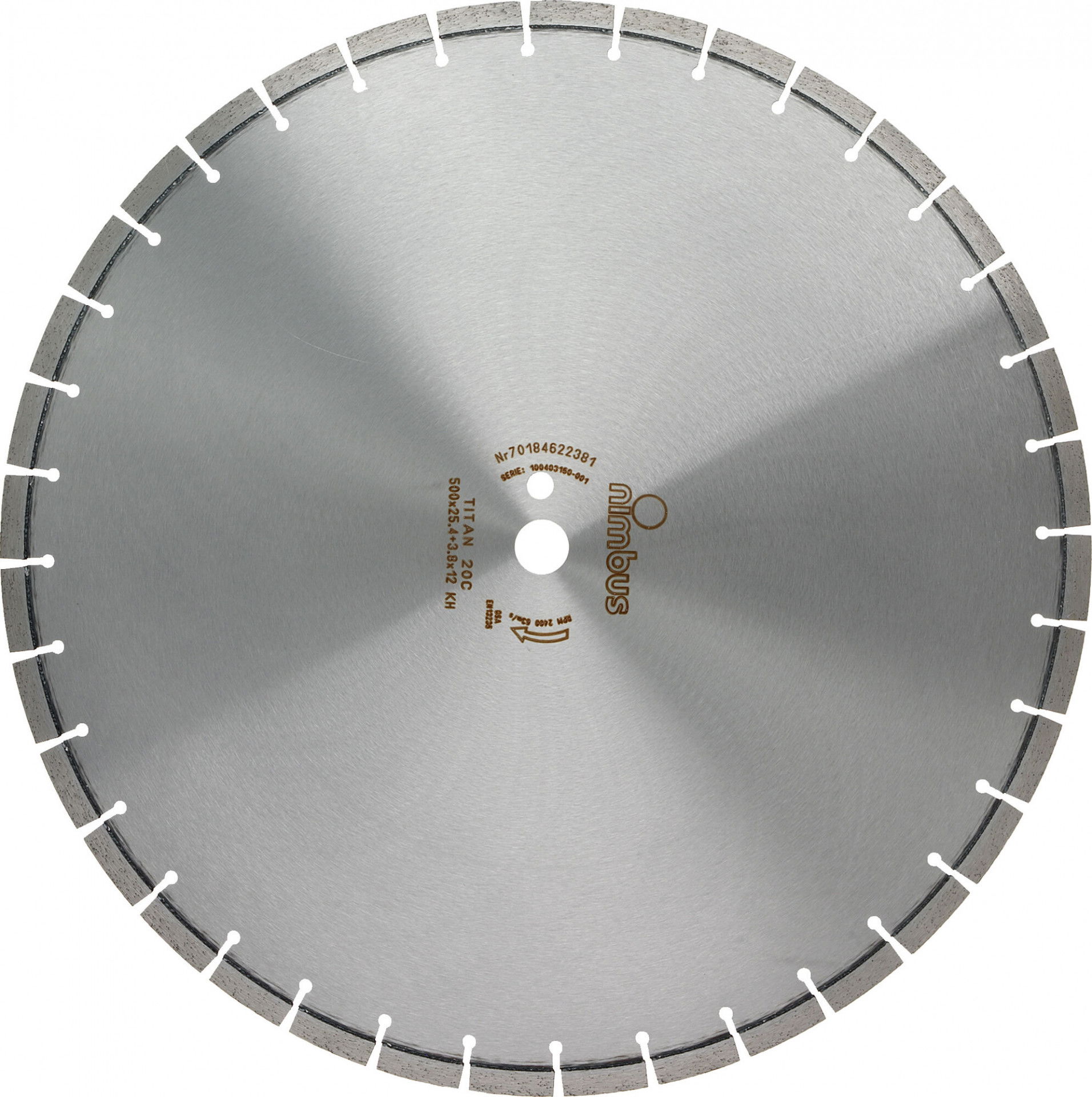 Norton Clipper Titan-X 35 gyémánt vágókorong Ø900x25,4 mm termék fő termékképe