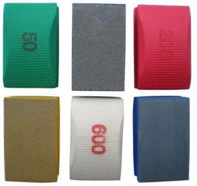 Corax Pro 25017 gyémánt polírozó szivacs készlet 90x55 mm P50-800 termék fő termékképe