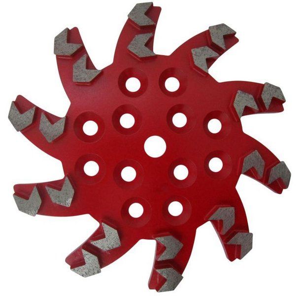 Corax Pro 8501 Gyémánt betoncsiszoló tárcsa csillag, nyíl közepes Ø250x19 mm termék fő termékképe