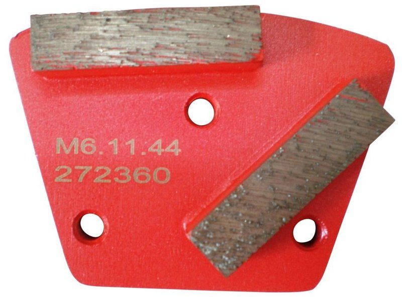 Corax Pro 8506 Gyémánt betoncsiszoló szegmens 3 lyukú, M6, közepes  40x10x10 mm P20 termék fő termékképe