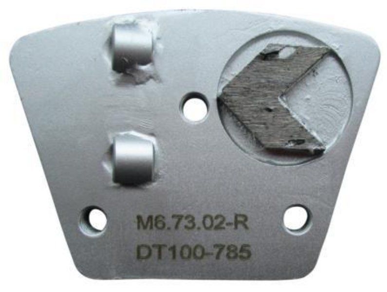 Corax Pro 8506 PCD betoncsiszoló szegmens 3 lyukú, M6, nyíl, jobbos 40x10x10 mm termék fő termékképe