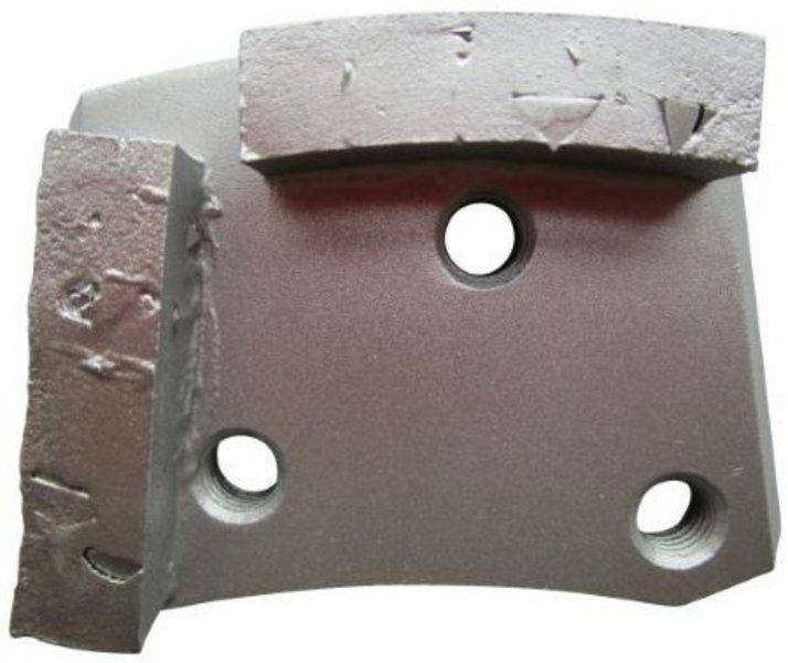 Corax Pro 8508 PCD betoncsiszoló szegmens 3 lyukú, M8/QC, osztott 40x10x10 mm termék fő termékképe