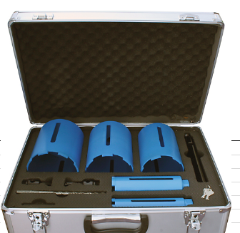 Norton Clipper Classic CB Universal gyémánt fúrókorona készlet Ø38-127/½” BSP termék fő termékképe